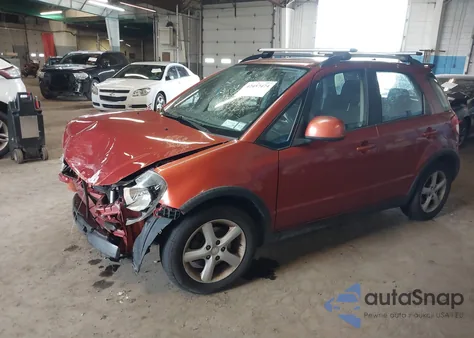 2008 Suzuki Sx4 Convenience/Touring из США, поврежденный, VIN JS2YB417885102232